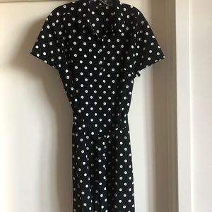 Ann Taylor Polka Dot Dress